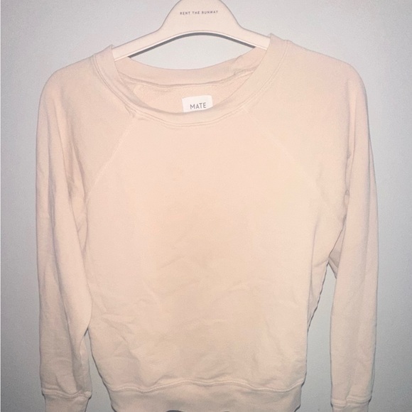 MATE the Label Organic Terry Raglan Crewneck Sweatsuit - Picture 5 of 5